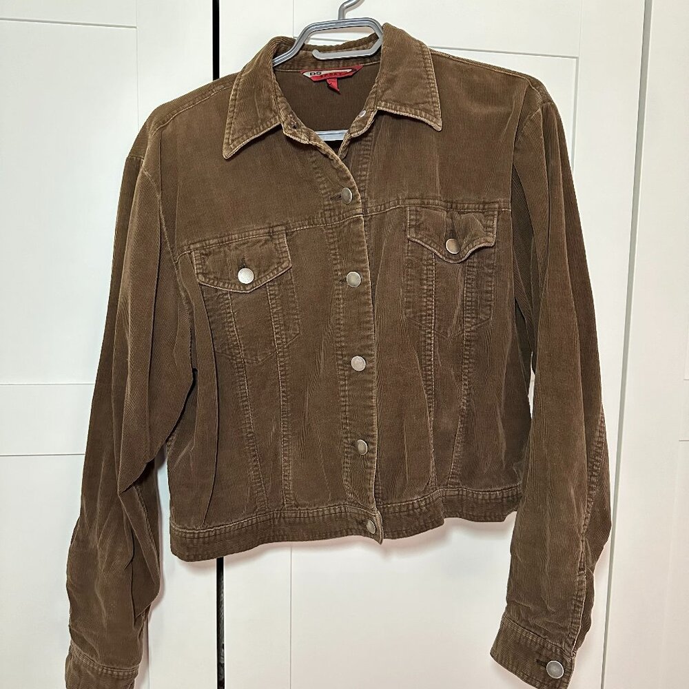 Y2K Corduroy Vintage Jacket